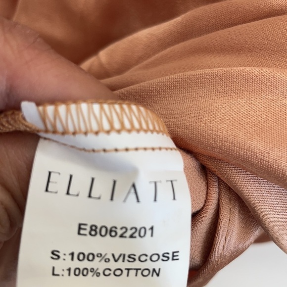 Elliatt camel/ beige Lambent dress XL NWT - Picture 9 of 9
